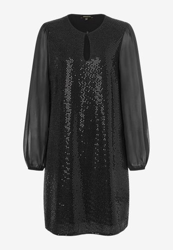 MORE & MORE Kleid mit Glanzsteinchen Party-Kollektion