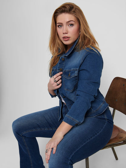 ONLY CARMAKOMA CARWESPA DENIM JACKET MBD DNM NOOS