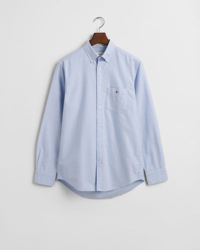 GANT Regular Fit Classic Oxford-Bluse