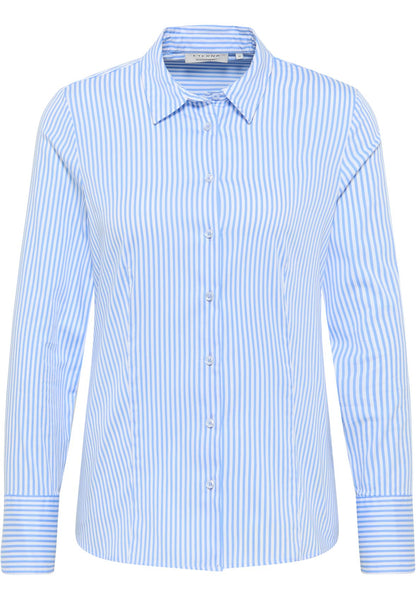 ETERNA Bluse Satingewebe Langarm