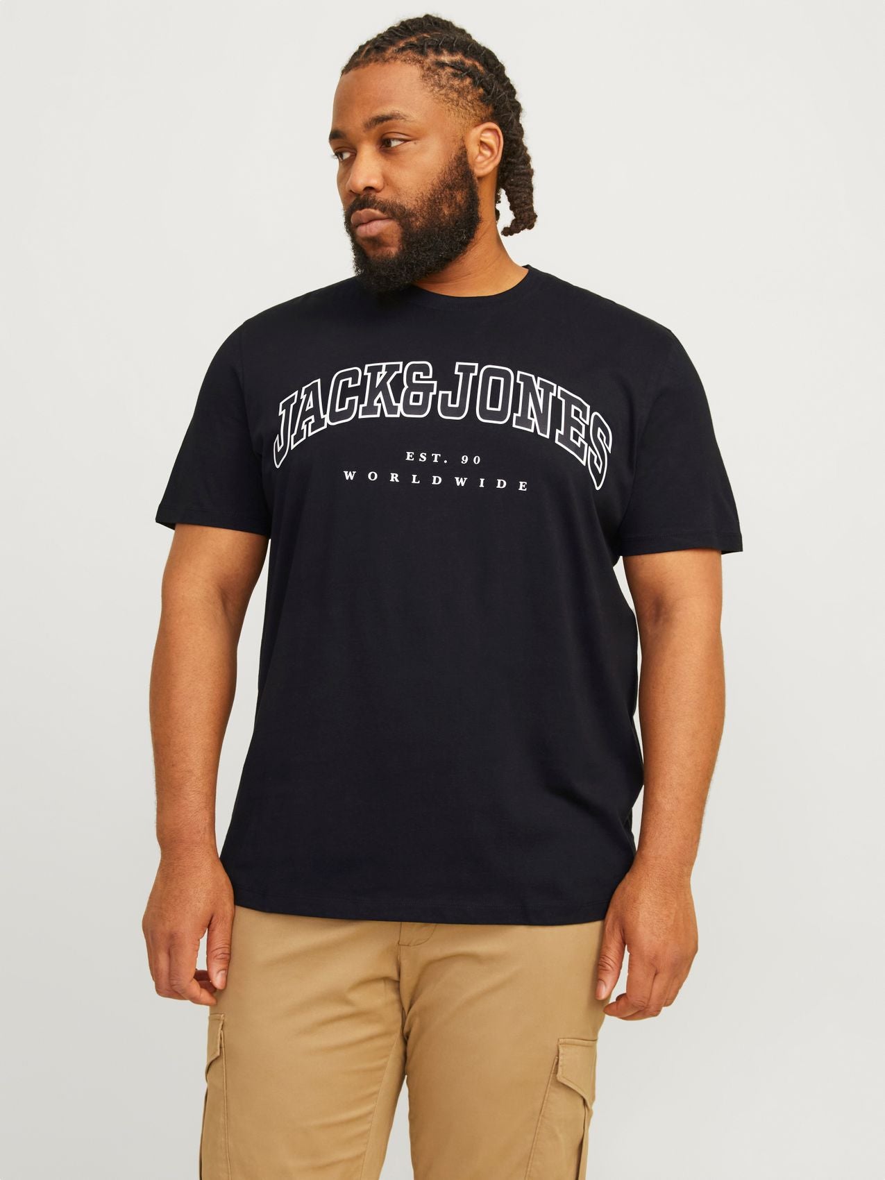 JACK & JONES JJECALEB VARSITY TEE SS O-NECK NOOS PLS