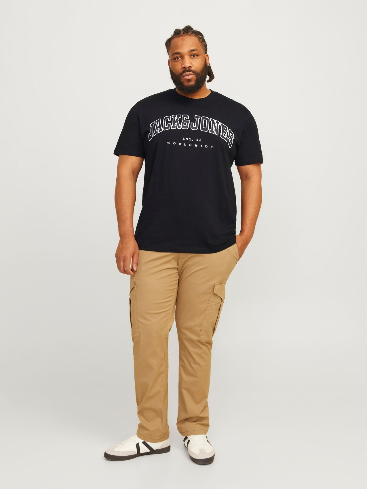 JACK & JONES JJECALEB VARSITY TEE SS O-NECK NOOS PLS