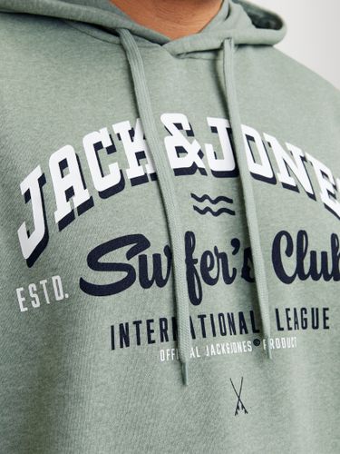 JACK & JONES JJELOGO SWEAT HOOD 2 COL 25/26 NOOS PLS