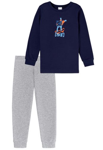 SCHIESSER Schlafanzug lang 128