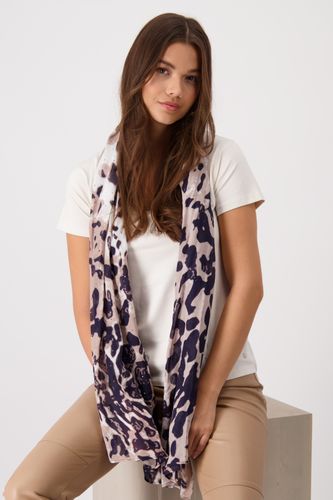 MONARI Schal, creamy beige gemustert