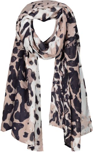 MONARI Schal, creamy beige gemustert