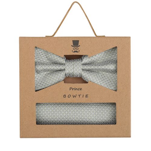PRINCE BOWTIE Set Fliege+Tuch Micro Default Title