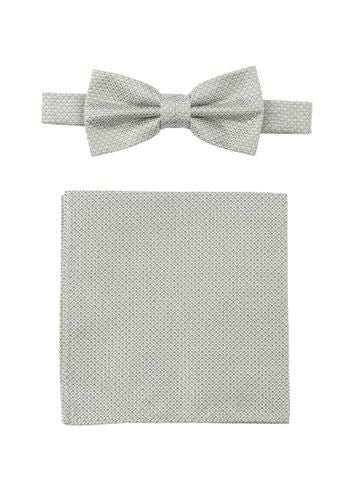 PRINCE BOWTIE Set Fliege+Tuch Micro