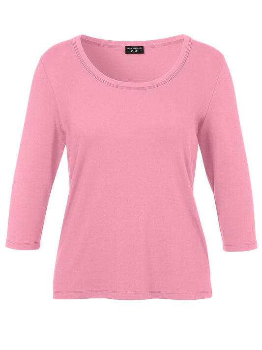 T-Shirt Rundhals 3/4 Arm