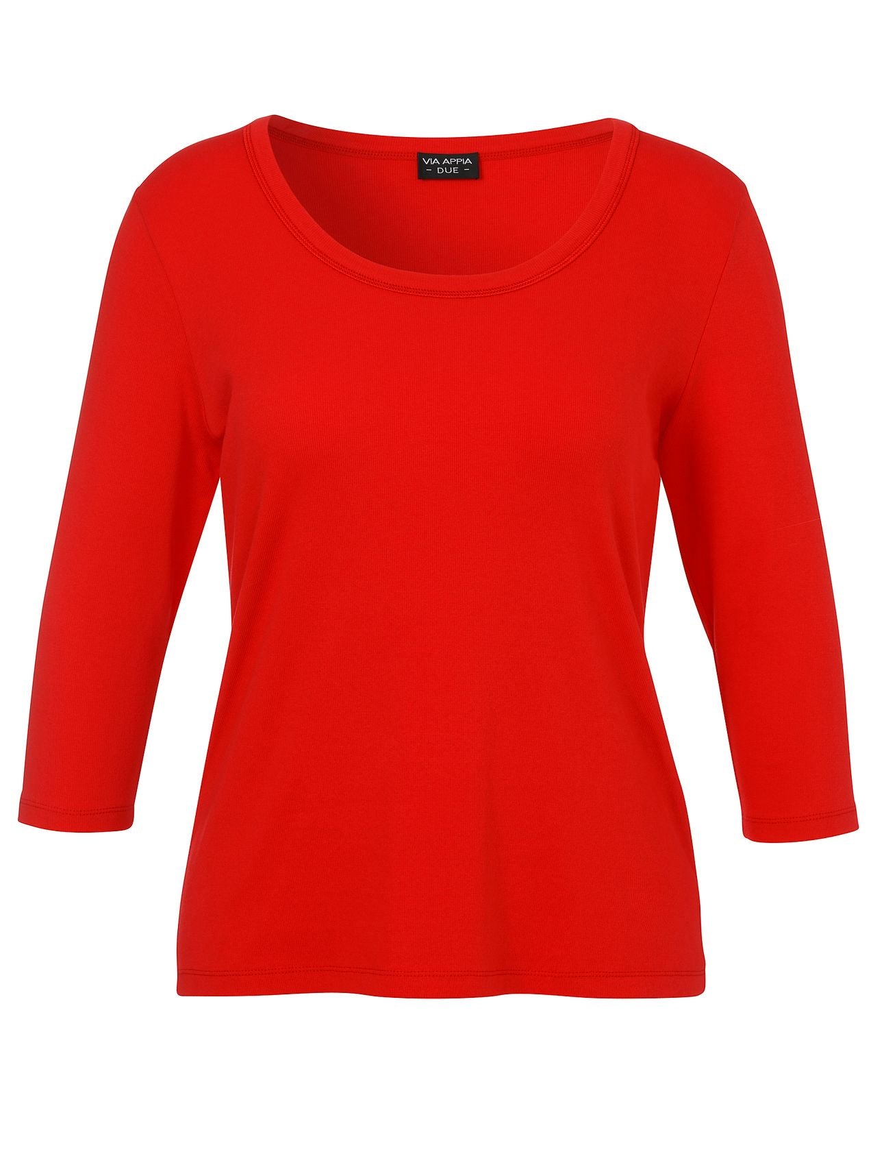 T-Shirt Rundhals 3/4 Arm