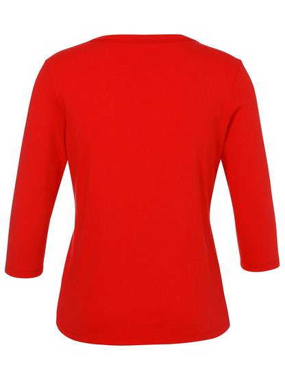 T-Shirt Rundhals 3/4 Arm