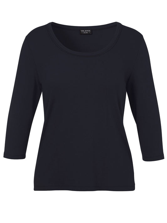 VIA APPIA T-Shirt Rundhals 3/4 Arm 50