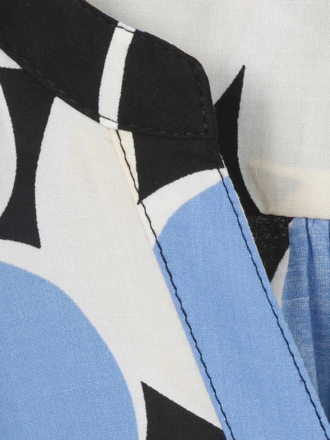 VIA APPIA Bluse V-Ausschnitt 1/1 Arm Druck