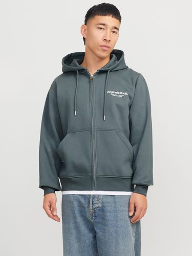 JACK & JONES JACK&JONES JORVESTERBRO SWEAT ZIP HOOD NOOS
