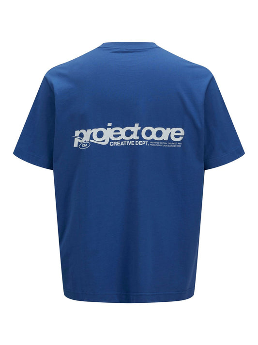 JACK & JONES JACK&JONES JCOUNION BACK PRINT TEE SS CREW PLS EU3XL US1XL