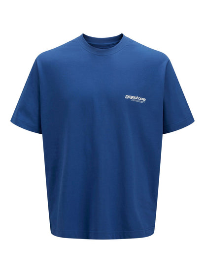 JACK & JONES JACK&JONES JCOUNION BACK PRINT TEE SS CREW PLS