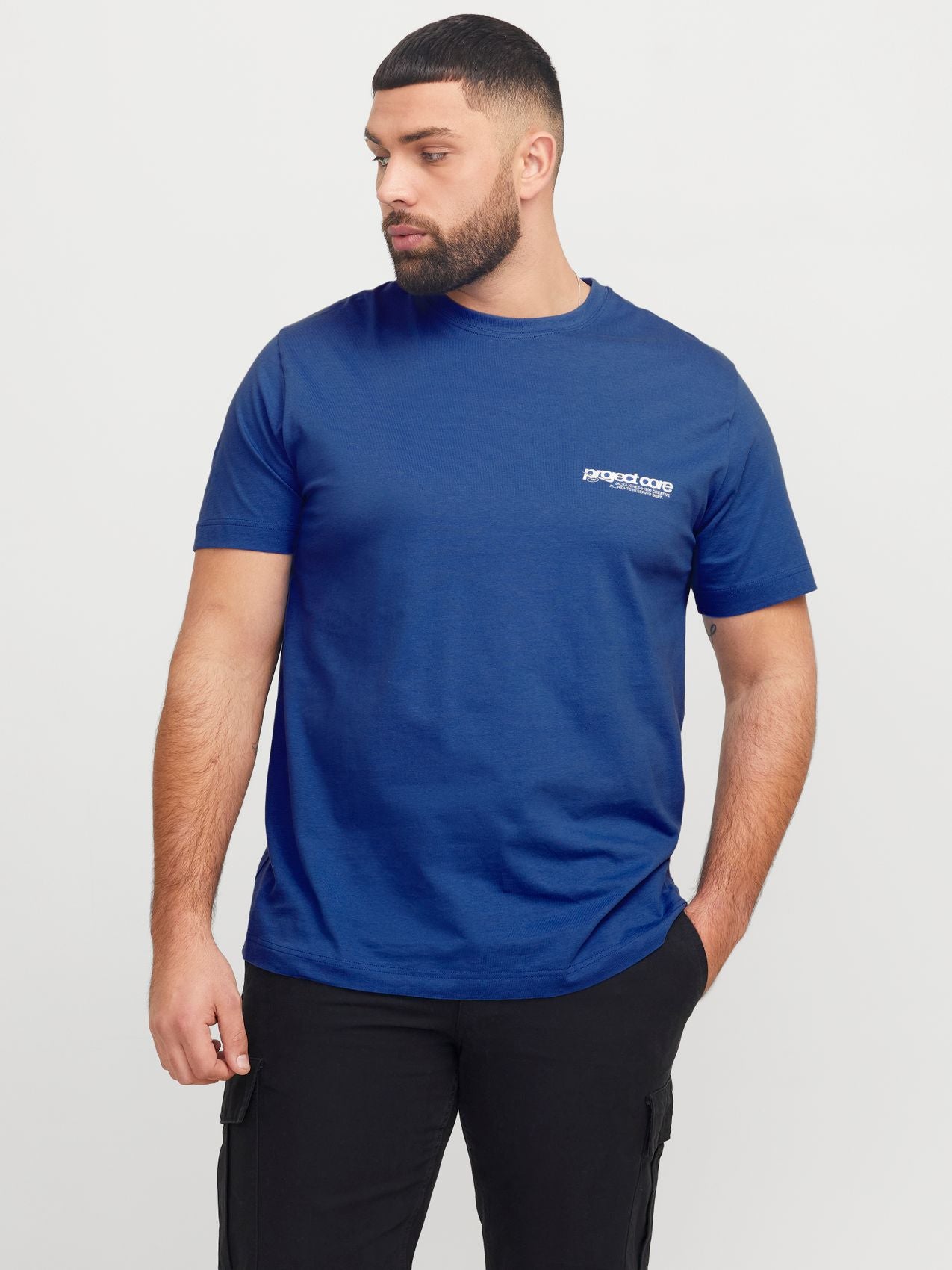 JACK & JONES JACK&JONES JCOUNION BACK PRINT TEE SS CREW PLS