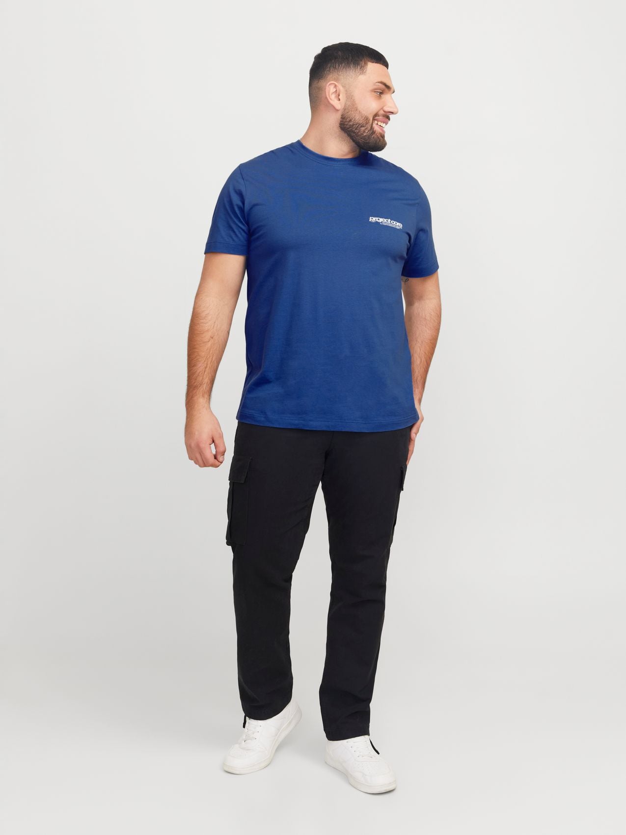 JACK & JONES JACK&JONES JCOUNION BACK PRINT TEE SS CREW PLS