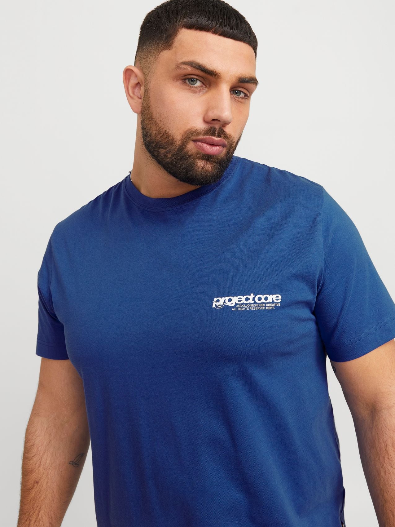 JACK & JONES JACK&JONES JCOUNION BACK PRINT TEE SS CREW PLS