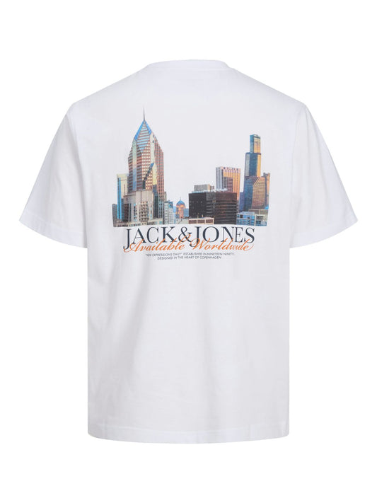 JACK & JONES JACK&JONES JORBOSTON PHOTO TEE SS CREW NECK PLS EU7XL US5XL