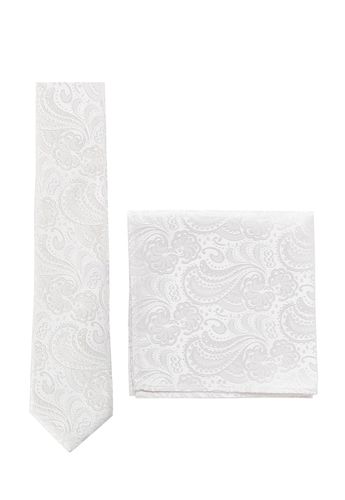 PRINCE BOWTIE Set Krawatte+Tuch Paisley