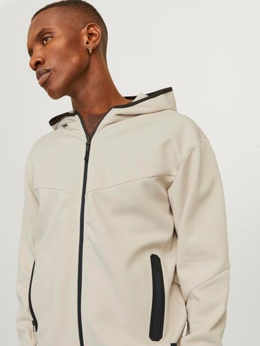 JACK & JONES JACK&JONES JCOFUSION SWEAT ZIP HOOD NOOS