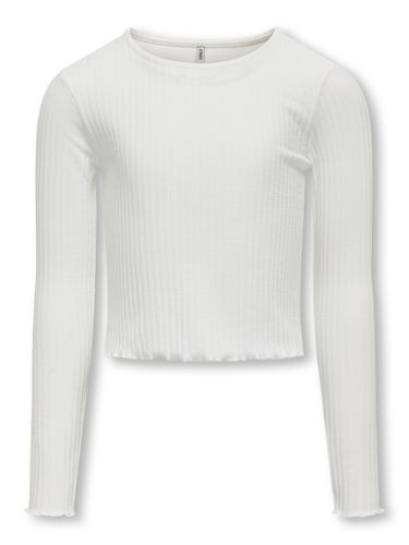 ONLY ONLY KOGNELLA L/S O-NECK TOP JRS NOOS