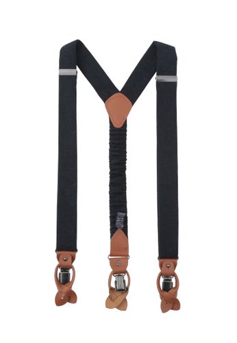 SEIDENFALTER Set Hosenträger+Fliege Uni