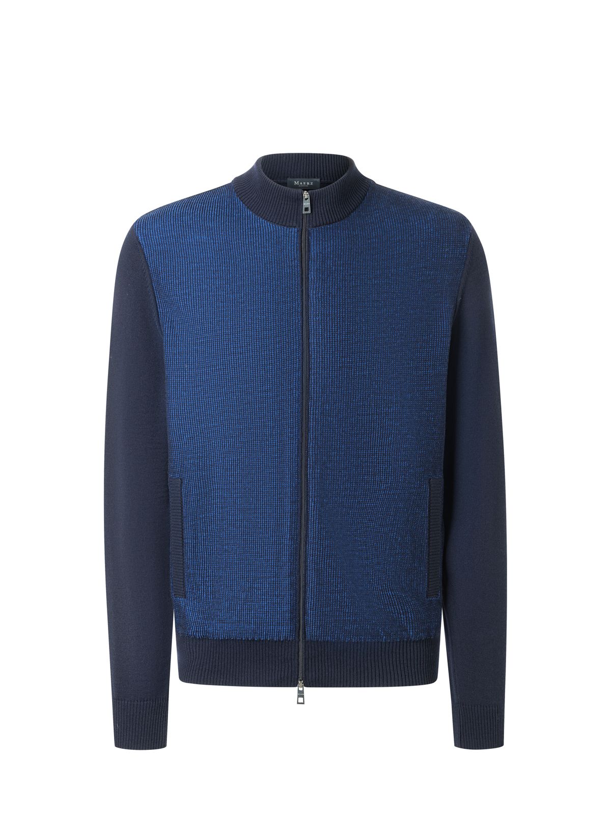 MAERZ Strickjacke Zip 1/1 Arm 56