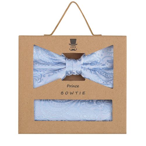 PRINCE BOWTIE Set Fliege+Tuch Paisley Default Title