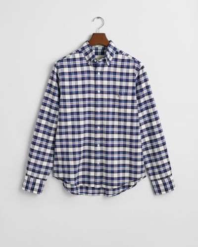 GANT Regular Fit Classic Oxford-Hemd mit Karomuster