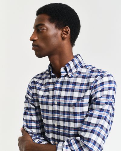 GANT Regular Fit Classic Oxford-Hemd mit Karomuster