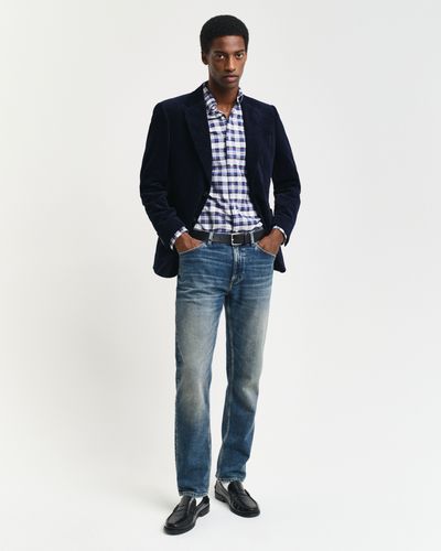 GANT Regular Fit Classic Oxford-Hemd mit Karomuster