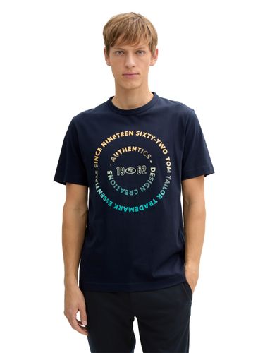 TOM TAILOR T-Shirt aus Baumwolle mit Print