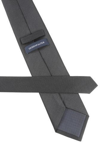 SEIDENFALTER Trauer Krawatte 8cm XXL Default Title