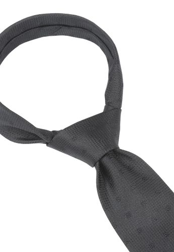 SEIDENFALTER Trauer Krawatte 8cm XXL