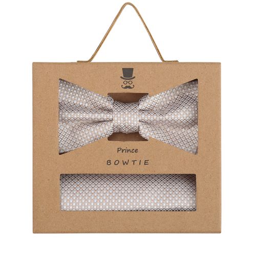 PRINCE BOWTIE Set Fliege+Tuch Micro Default Title