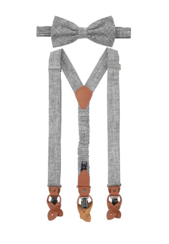 SEIDENFALTER Set Hosenträger+Fliege Uni