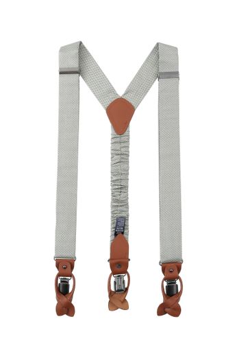 PRINCE BOWTIE Set Hosenträger+Fliege Micro