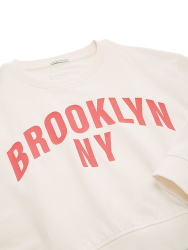 TOM TAILOR Cropped Sweatshirt mit Print