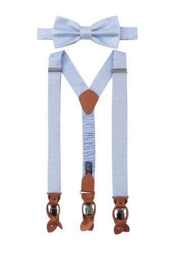 PRINCE BOWTIE Set Hosenträger+Fliege Micro