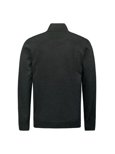 NO EXCESS NO EXCESS Pullover Half Zip 2 Coloured Melange