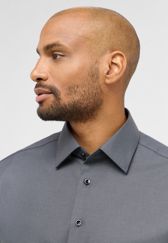 ETERNA Hemd Dobbydesign Langarm