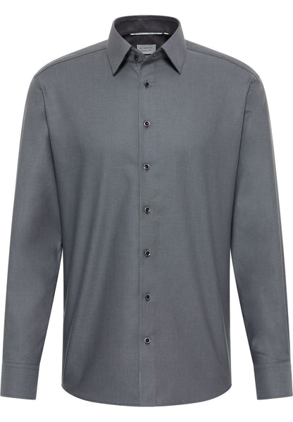 Dynamic Cotton Dobbydesign Langarm