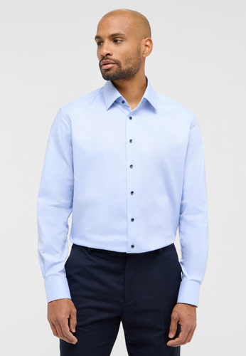 ETERNA Hemd Dobbydesign Langarm