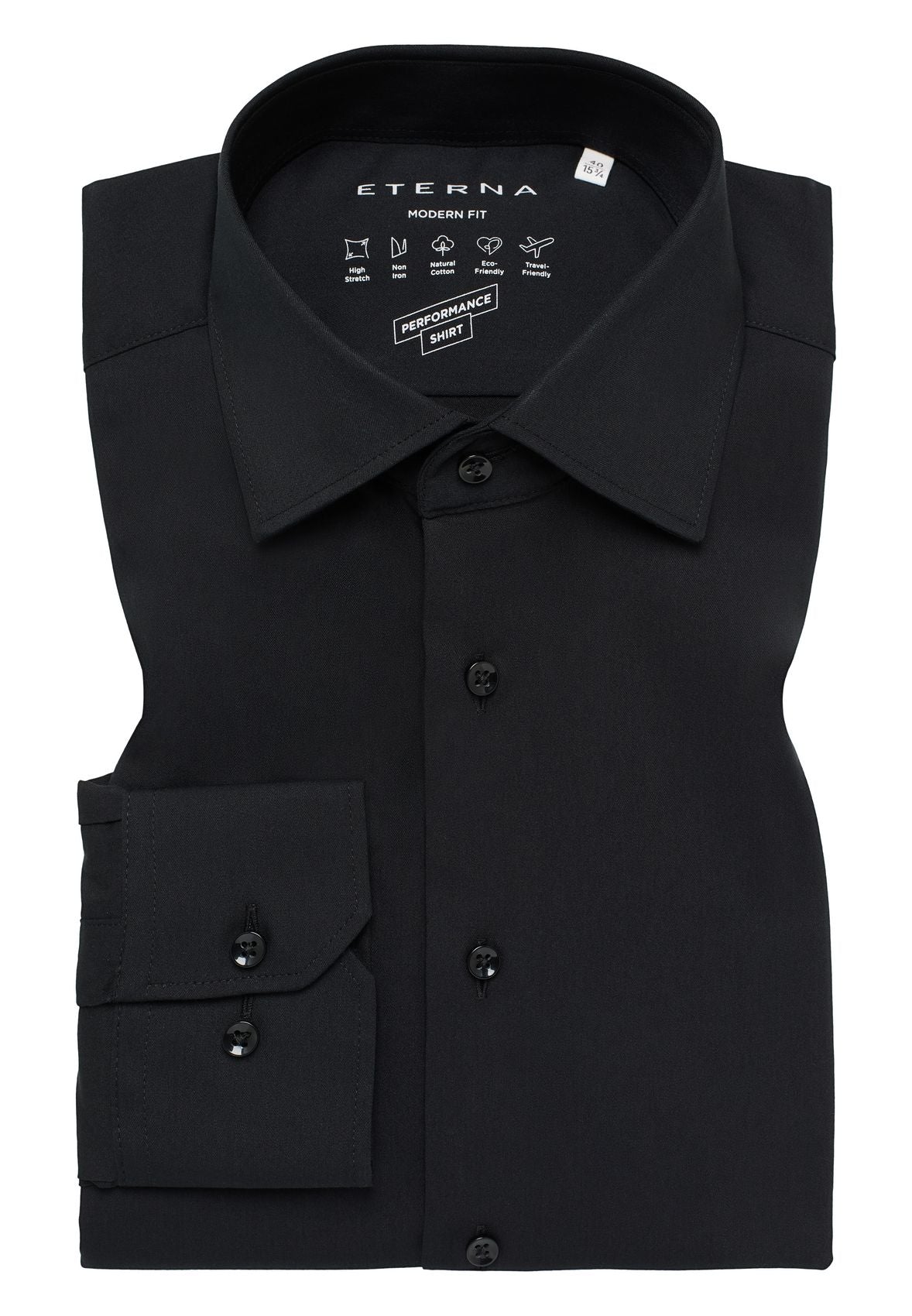 Performance Shirt Twill-Stretch Langarm