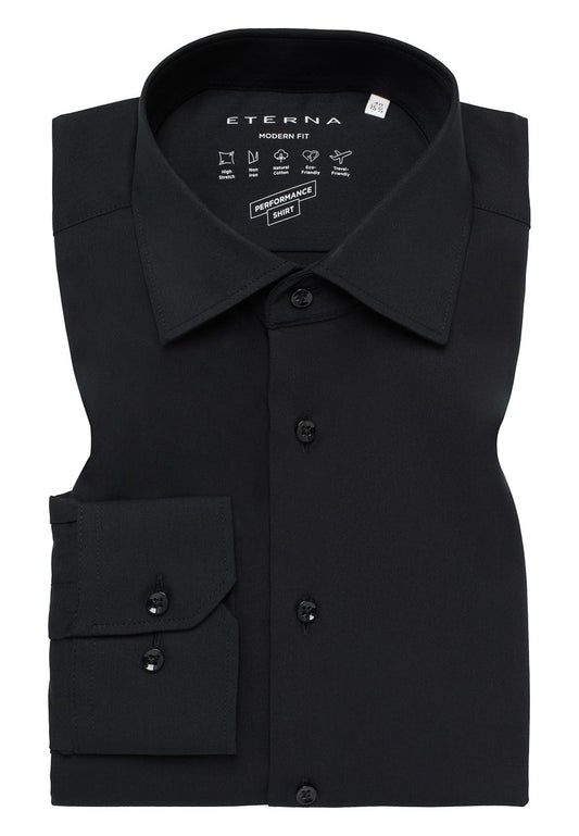 Performance Shirt Twill-Stretch Langarm