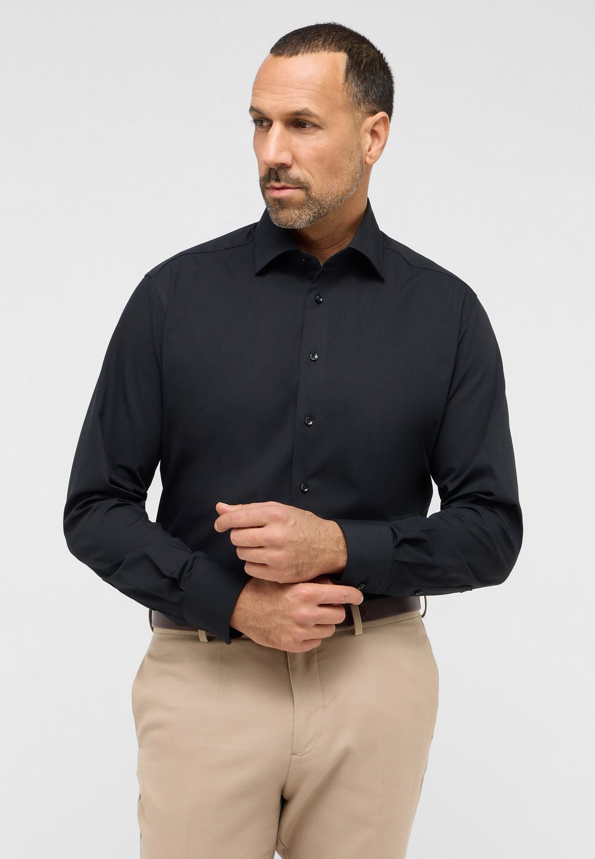 Performance Shirt Twill-Stretch Langarm