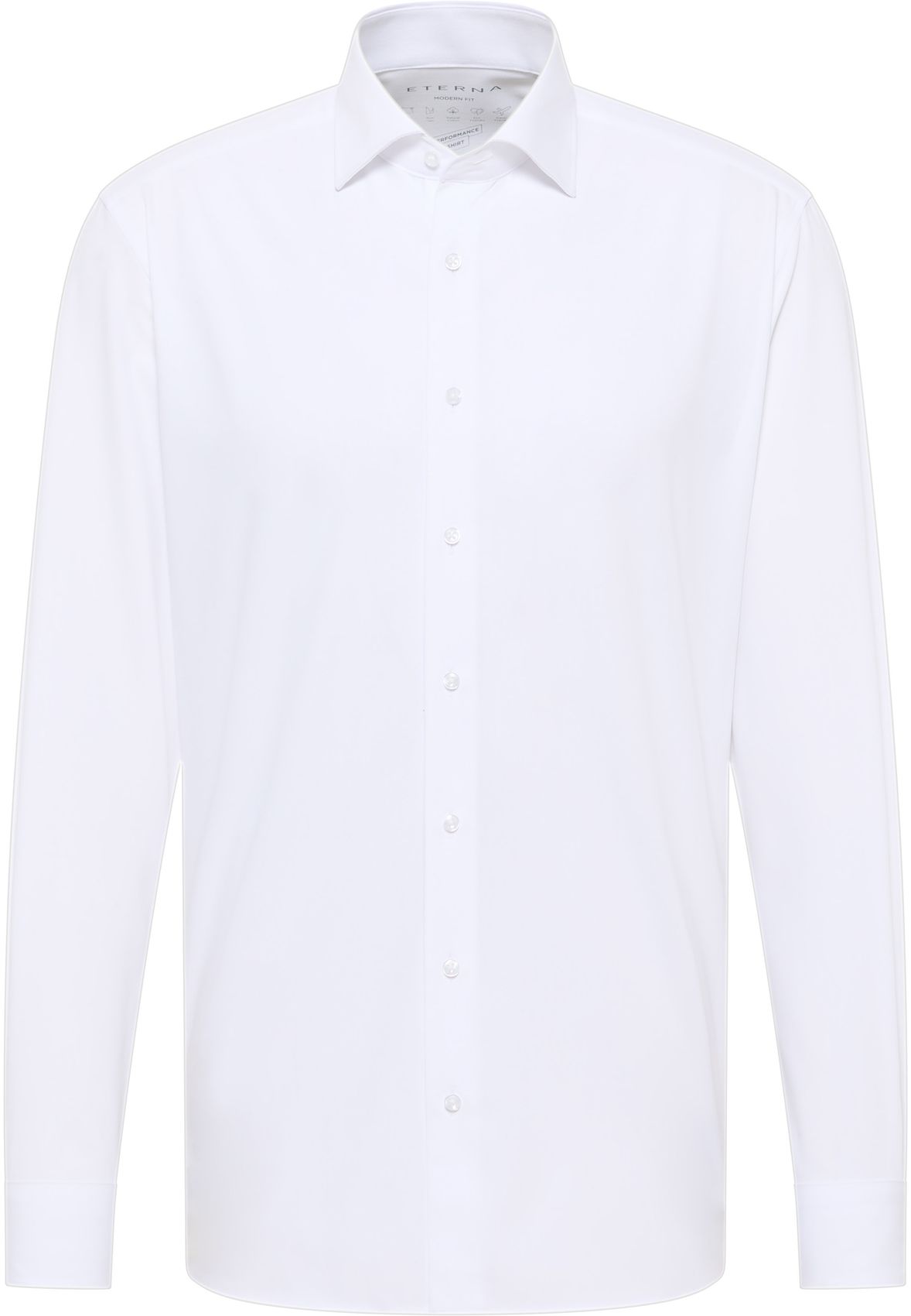 ETERNA Performance Shirt Twill-Stretch Langarm