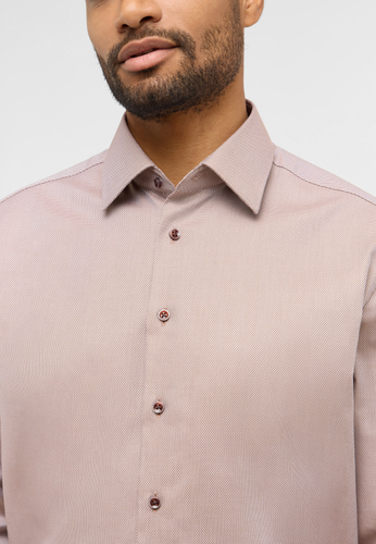 ETERNA Hemd Dobbydesign Langarm